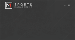 Desktop Screenshot of m1sportsmanagement.com